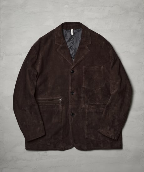 CCU TAILORED JKT3B -SHEEP SUEDE