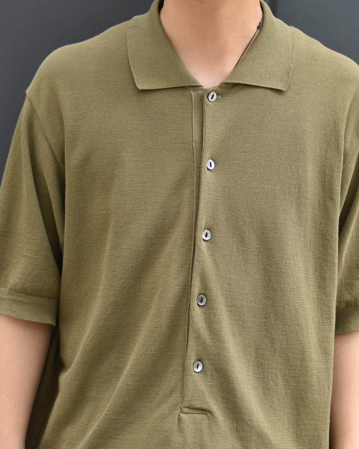 ULTERIOR アルテリアTWISTED COTTON KNIT P/S ULTERIOR】TWISTED COTTON KNIT P/S - HUUKU