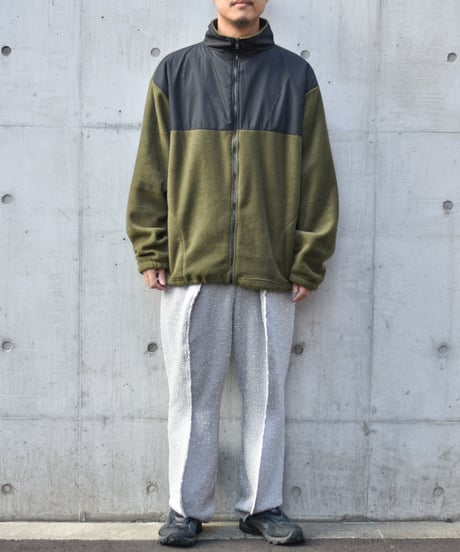 IMPORT FLEECE PATCH JACKET