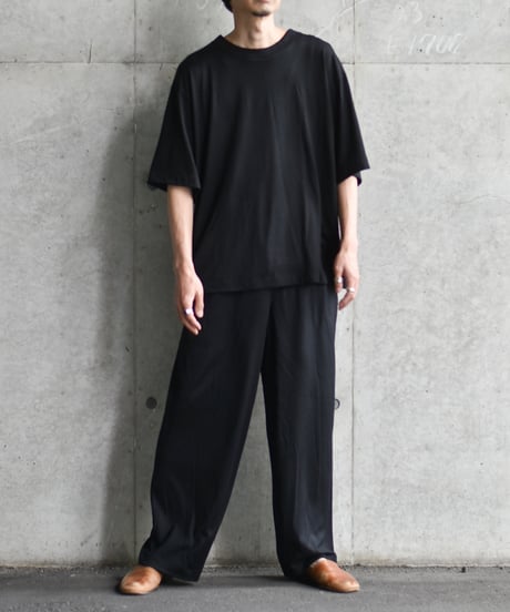 Gorsch the merry coachman Merino Wool Knit Easy Trousers