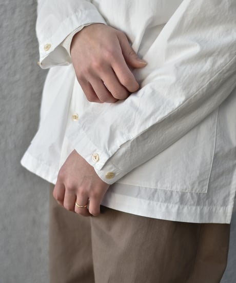 MANUAL ALPHABET WEATHER CLOTH SHT JACKET