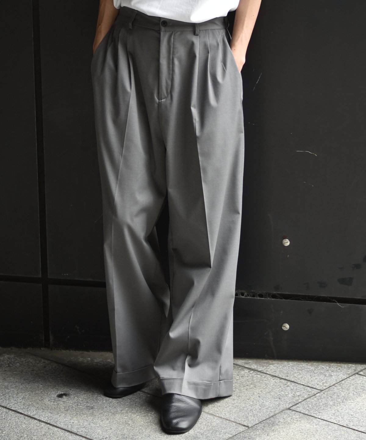 F.U.L.L EASY SLACKS | 45do｜ULTERIOR・refomed・Gor