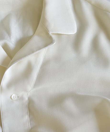 saby PULL OVER LAPEL SHIRTS - Bishu Japan Polyester Wool Viyella FAB-