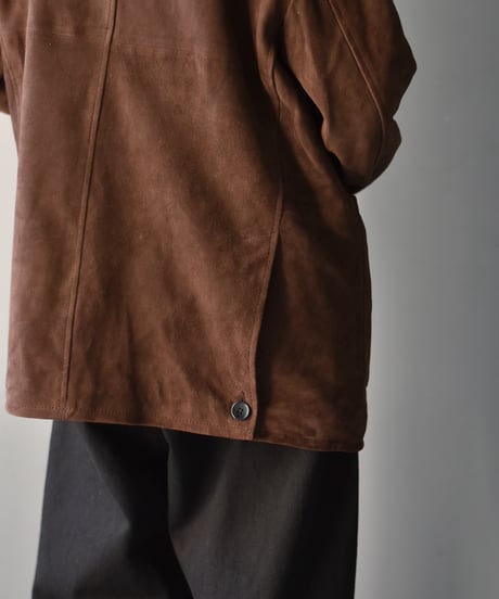 CCU TAILORED JKT3B -SHEEP SUEDE