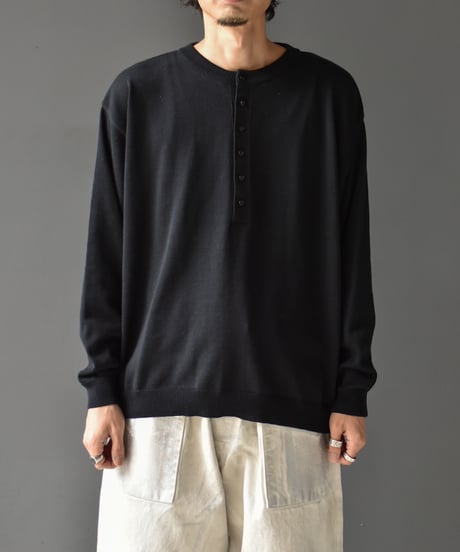 "Exclusive"ANDER HENLY NECK KNIT