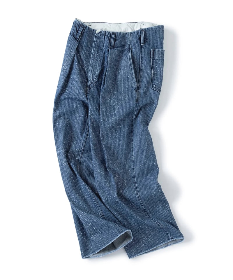 saby TUCK-BAGGY TYPE 2 - Stripe Denim Splash Vi