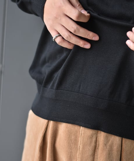 MEIAS  SILK HENLEY NECK PO