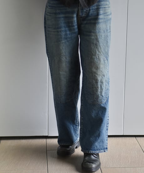 【LAST1】refomed FRESH MAN PADDED DENIM "USED"