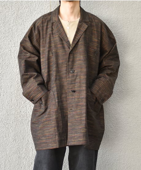 O project  COVERALL /MELANGE DENIM