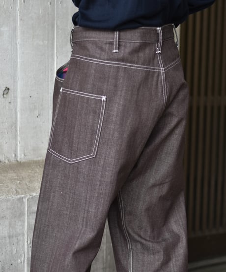 Willow Pants P-040 brown denim