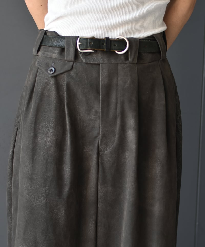 パンツ yudetamago ガーゼバレルパンツ – ao daikanyama