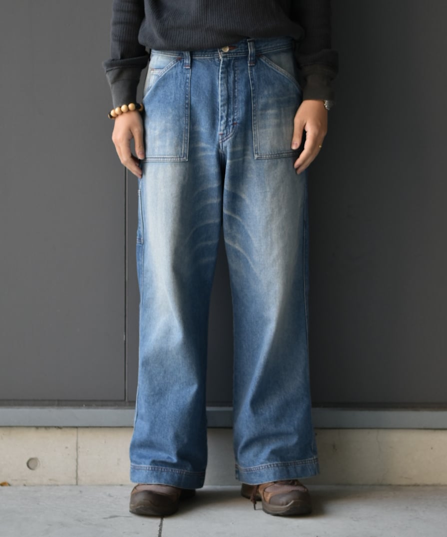 RICE NINE TEN FADED PAINTER JEANS | 45do