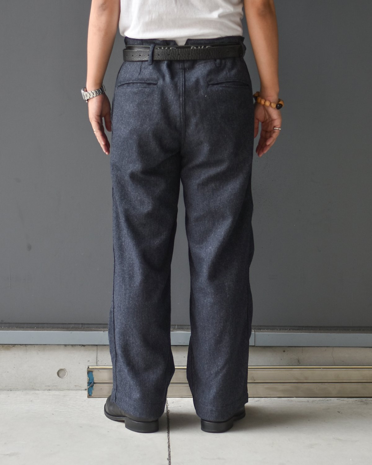 Willow Pants P-023 NAV×GRY-HB | 45do｜ULTERIOR・r