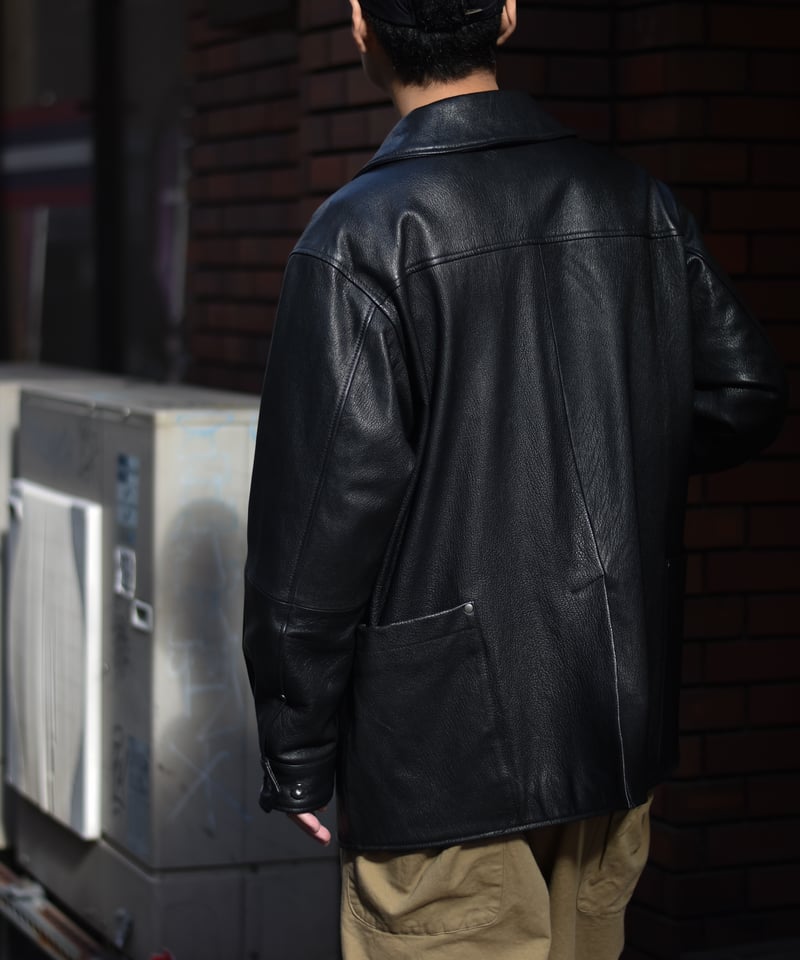 CCU WORK JACKET - GOAT SKIN | 45do｜ULTERIOR・ref