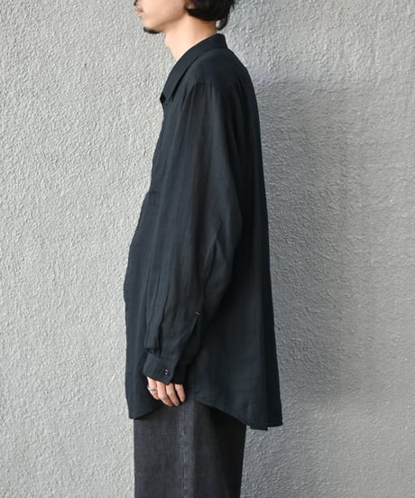 Gorsch the merry coachman  Panama Cotton Breath Collar Shirt