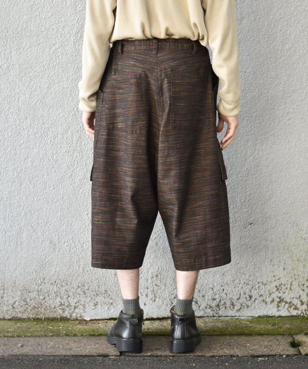 O project CARGO SHORT PANTS /MELANGE DENIM | 45