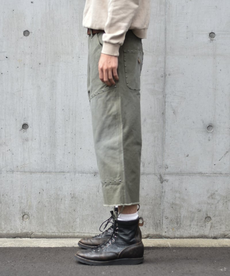 glamb Cropped Work Pants クロップドワークパンツ　カーキ 楽天市場】カーゴパンツ クロップドパンツ レディース