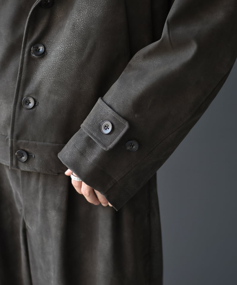 LAST1】NEZU YOHIN TEN シンセティックレザージャケット | 45do