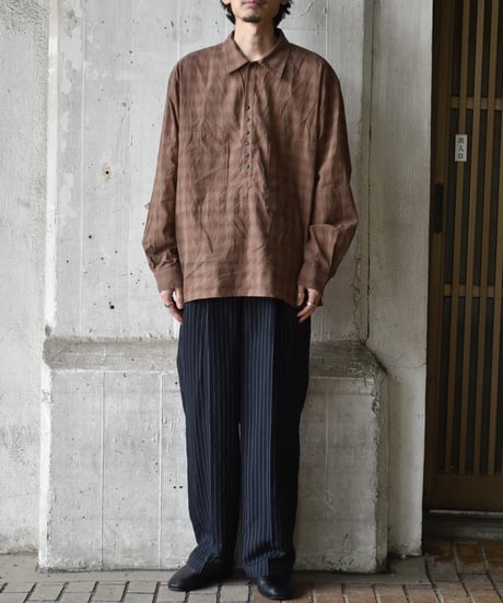 yose  COTTON SILK P/O SHIRT
