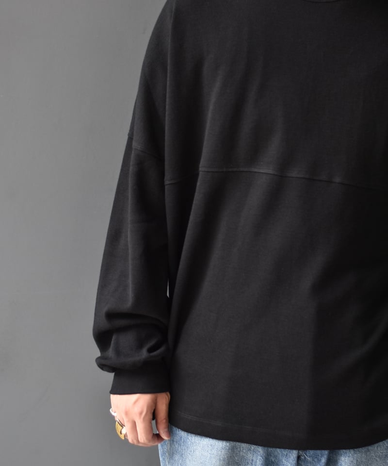 LAST1】ULTERIOR C/CASH HONEYCOMB FOOTBALL TEE