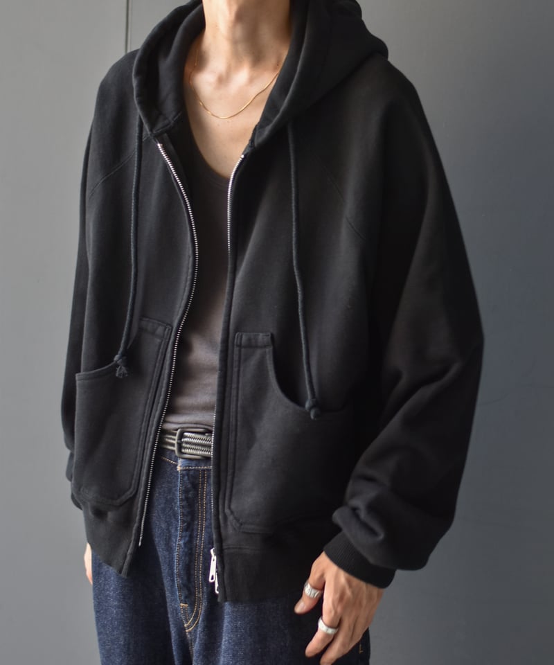 LAST1】MATSUFUJI Zip up Sweat Hoodie | 45do｜ULT