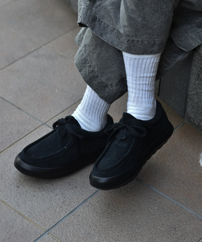 wander .etc FD:08 モカシン ブーツ シューズ Wander etc. FD/08 in Papier/Gum Suede/Leather – Universal Works