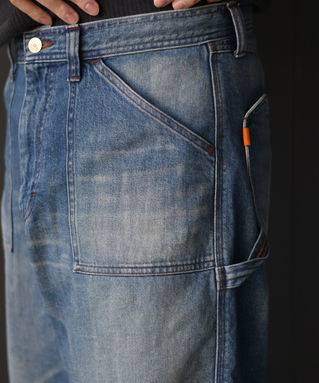RICE NINE TEN FADED PAINTER JEANS | 45do