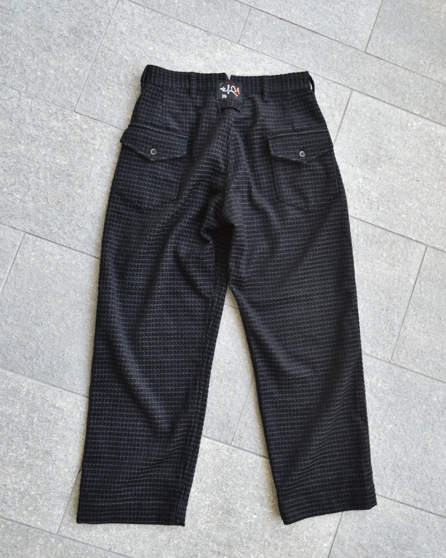 071091 willow pants チェック タック パンツ 0 ジョガー fit=scale-down,w=1200
