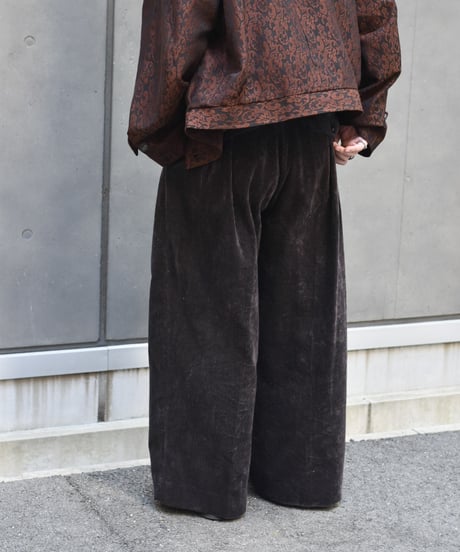 【LAST1】NEZU YOHIN TEN C/Liコーデュロイタンゴパンツ -45do exclusive