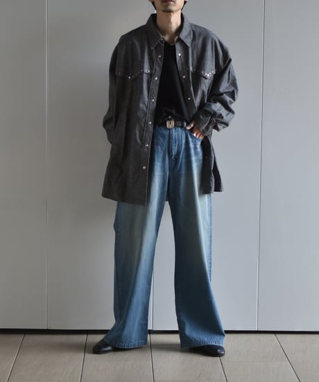 saby TYPE 3 BAGGY - 11oz Uneven yarn Denim -