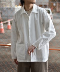 【LAST1】MANUAL ALPHABET WEATHER CLOTH SHT JACKET