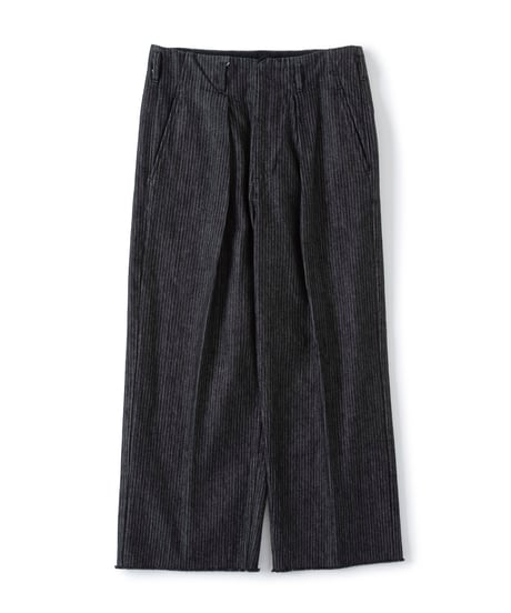 saby TUCK-BAGGY TYPE 2 - Stripe Denim One Wash -