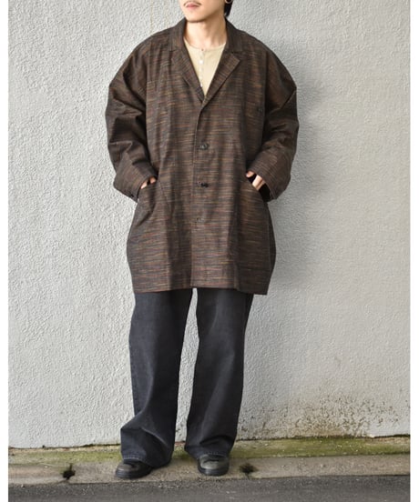 O project  COVERALL /MELANGE DENIM
