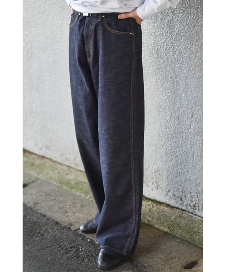 TUITACI INLAY DENIM WIDE JEAN “Bisbee”