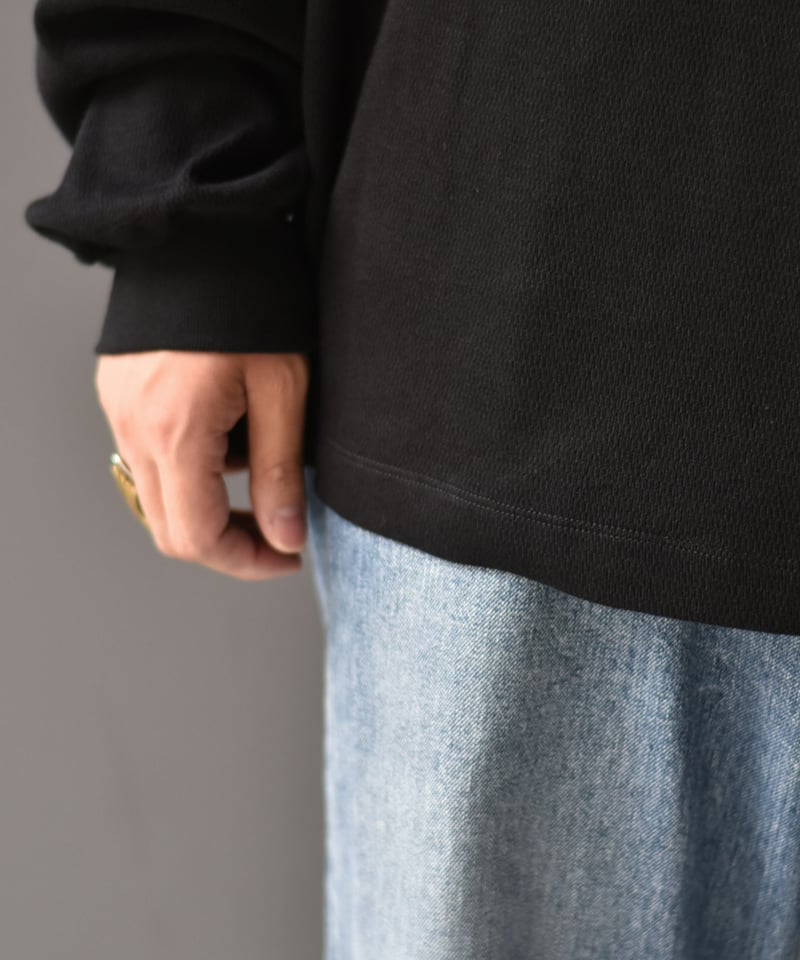 ULTERIOR C/CASH HONEYCOMB FOOTBALL TEE | 45do｜