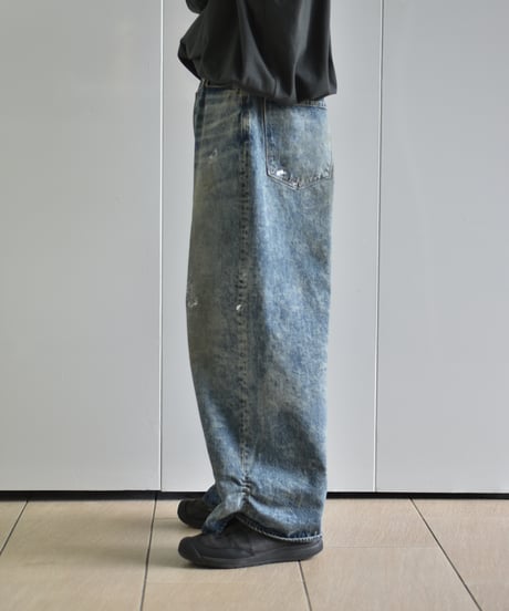 refomed FRESH MAN DENIM WIDE PANTS "PAINT"
