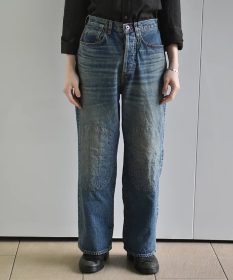 【LAST1】refomed FRESH MAN PADDED DENIM "USED"
