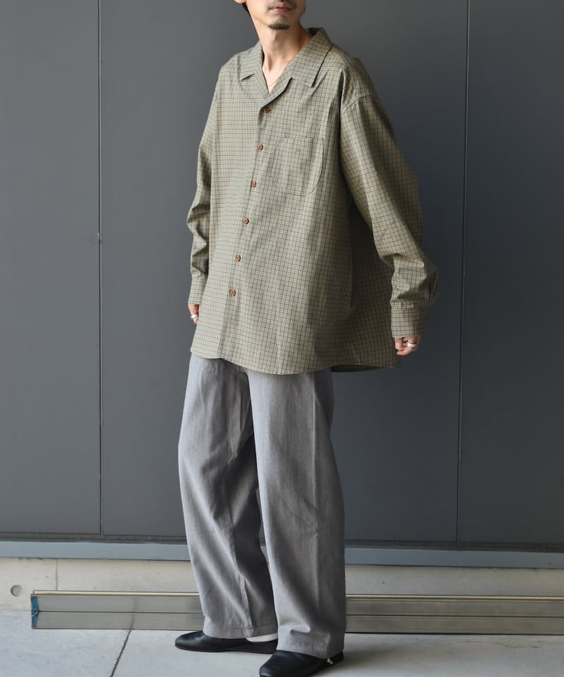 Gorsch the merry coachman / ボトム/--/コットン/WHT/無地/11TMCM-TR-STAPLE-TW// Gorsch the merry coachman Vintage Cotton Wide