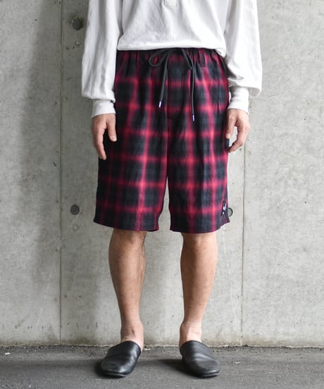 Willow Pants P-030 BLK×PUR CHECK