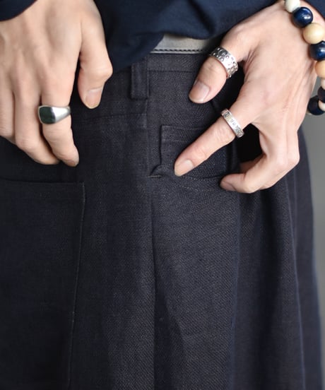 Gorsch the merry coachman  Linen Palazzo Trousers