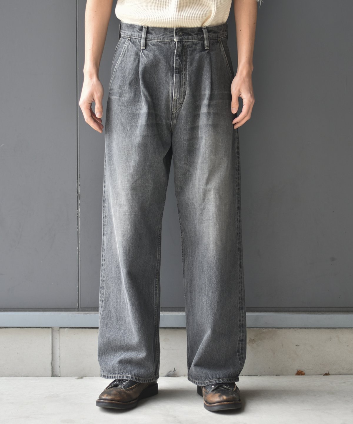 (完売品) Supernova. Selvedge wide jeans superNova. ジーンズ 「superNova./スーパーノヴァ」Selvedge