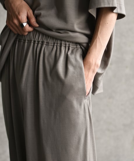 Gorsch the merry coachman Merino Wool Knit Easy Trousers