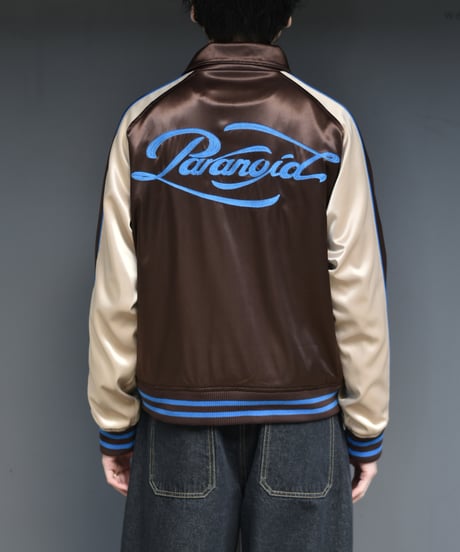 【LAST1】PARANOID  Satin Rib Jacket