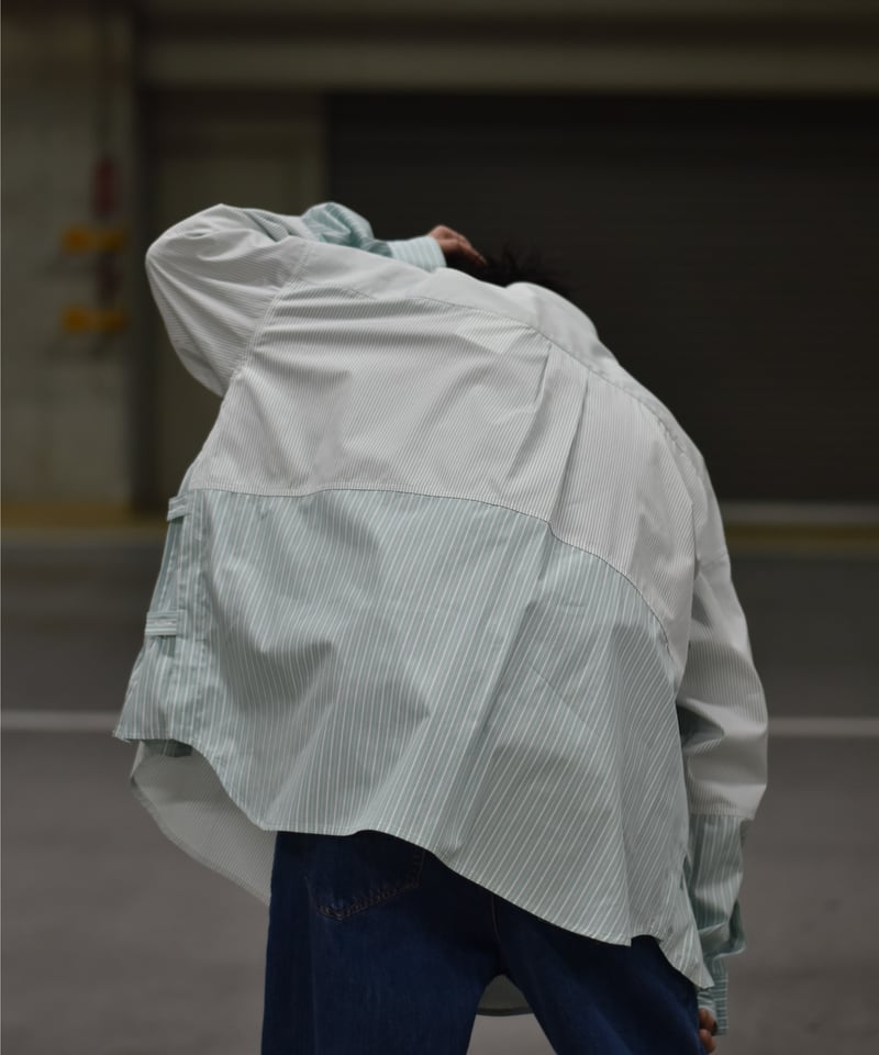 専用Y's switching stripe shirt LAST1】KYOU 