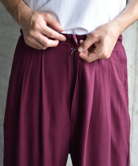 【LAST1】saby BAMBOO AMUZEN EASY TROUSER