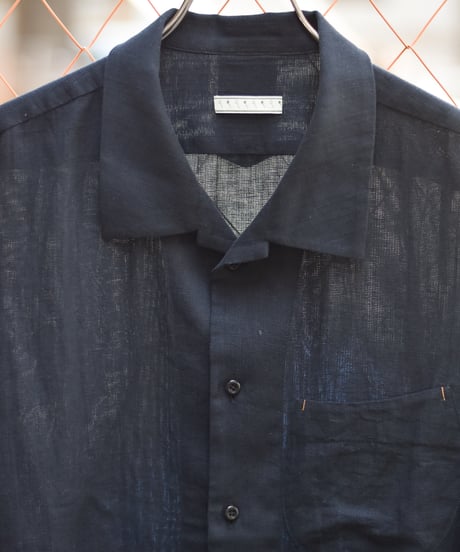 Gorsch the merry coachman  Panama Cotton Breath Collar Shirt