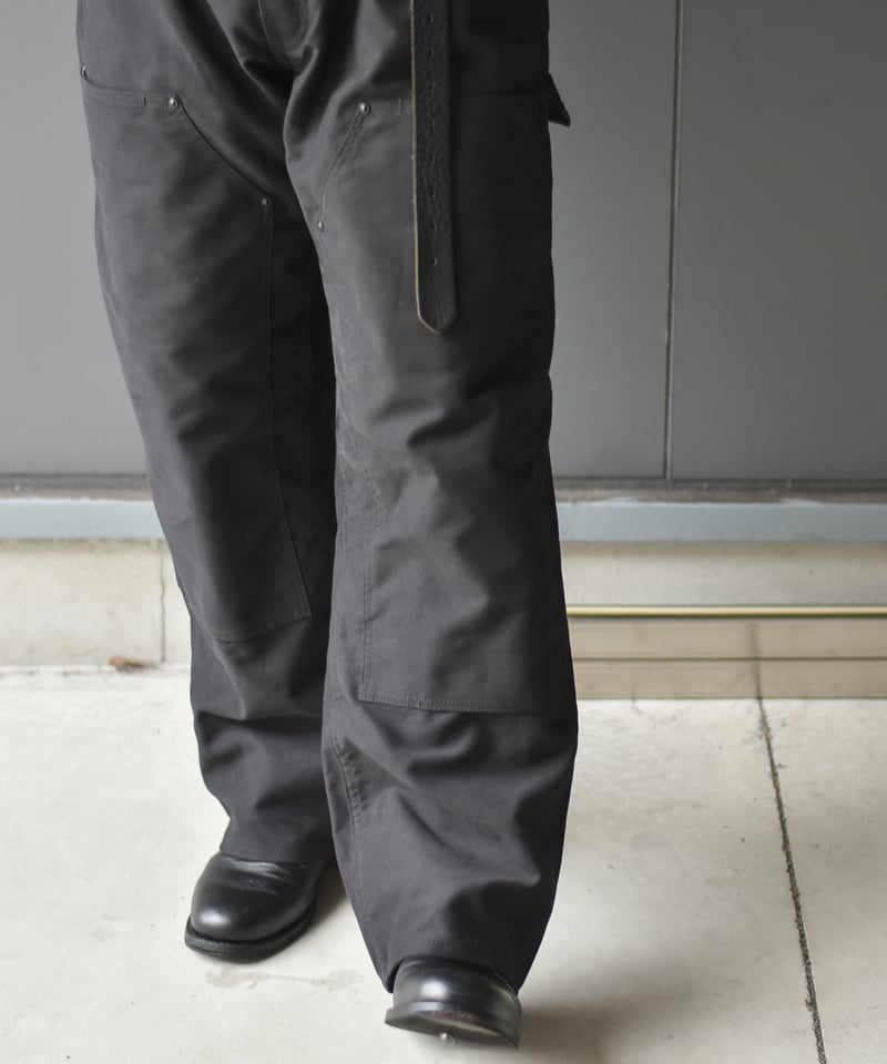 Willow Pants P-034 BLK-moleskin | 45do｜refomed・