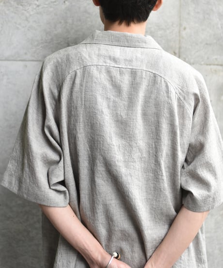 Gorsch the merry coachman Yak Mixed L/C Open Collar Raglan Short Sleeve Shirt