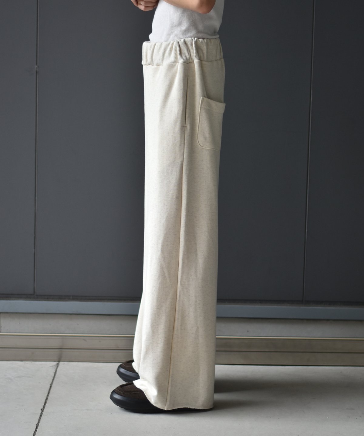 yose sweat baggy pants | 45do｜refomed・Gorsch・Wi