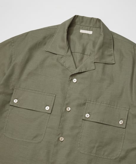 【LAST1】ULTERIOR  SILKY SOFT TWILL O/C SHIRT